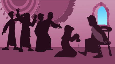 Jesus Anointed with Perfume