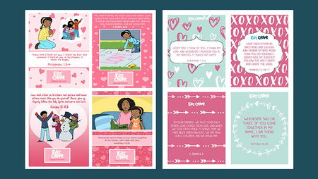 Kids Corner Valentine Cards