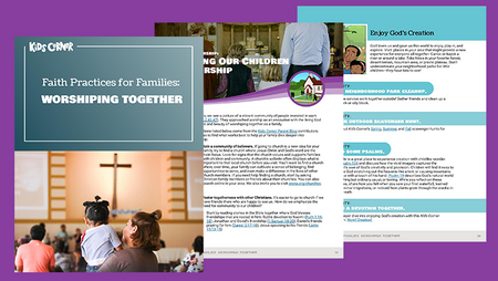Faith Practices for Families: Worshiping Together