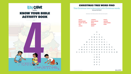 Know Your Bible Activity Book Christmas Part 4!