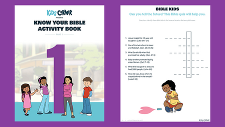 Know Your Bible Activity Book, Part 1!