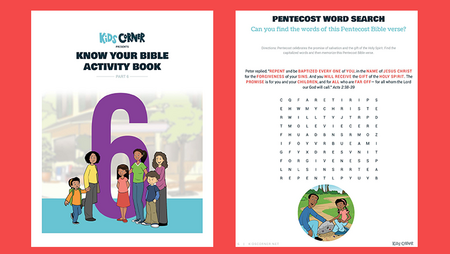 Know Your Bible Activity Book, Part 6!