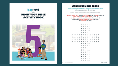 Know Your Bible Activity Book Easter Part 5!