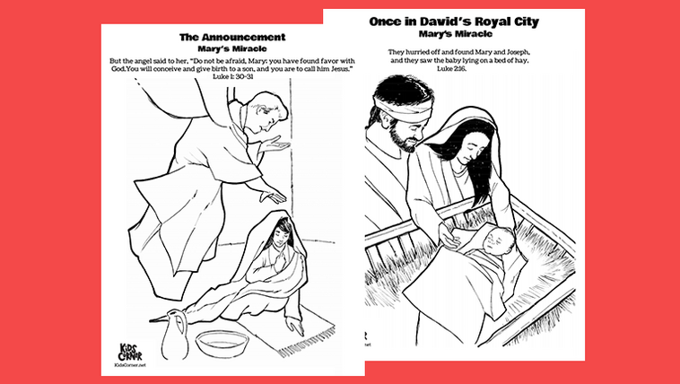 Bible Story Coloring Packet 1: The Story Begins | Bible… | Kids Corner