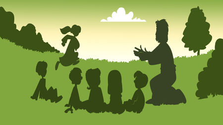 Jesus Blesses the Children