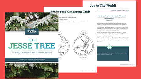 Jesse Tree Craft and Advent Family Devotionals