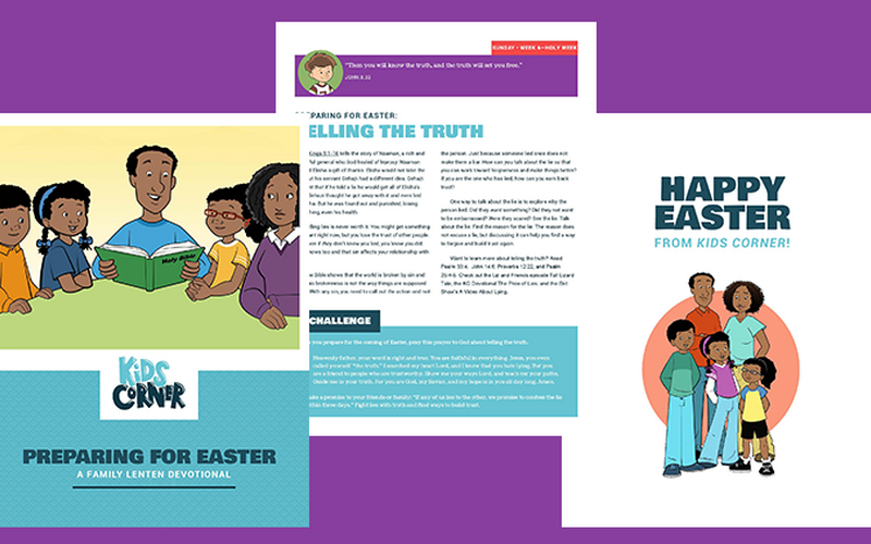 Leading Children Through Lent: A Parent Guide Devotional