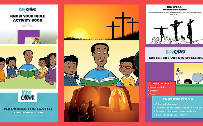 Kids Corner Lent and Easter Collection